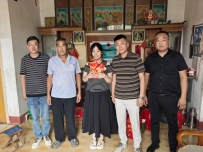 济宁分会开展爱心助学走访慰问活动