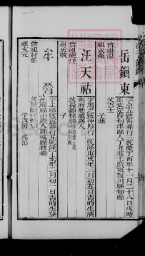 清进士岳镇东登科录